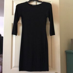 Cotton black dress